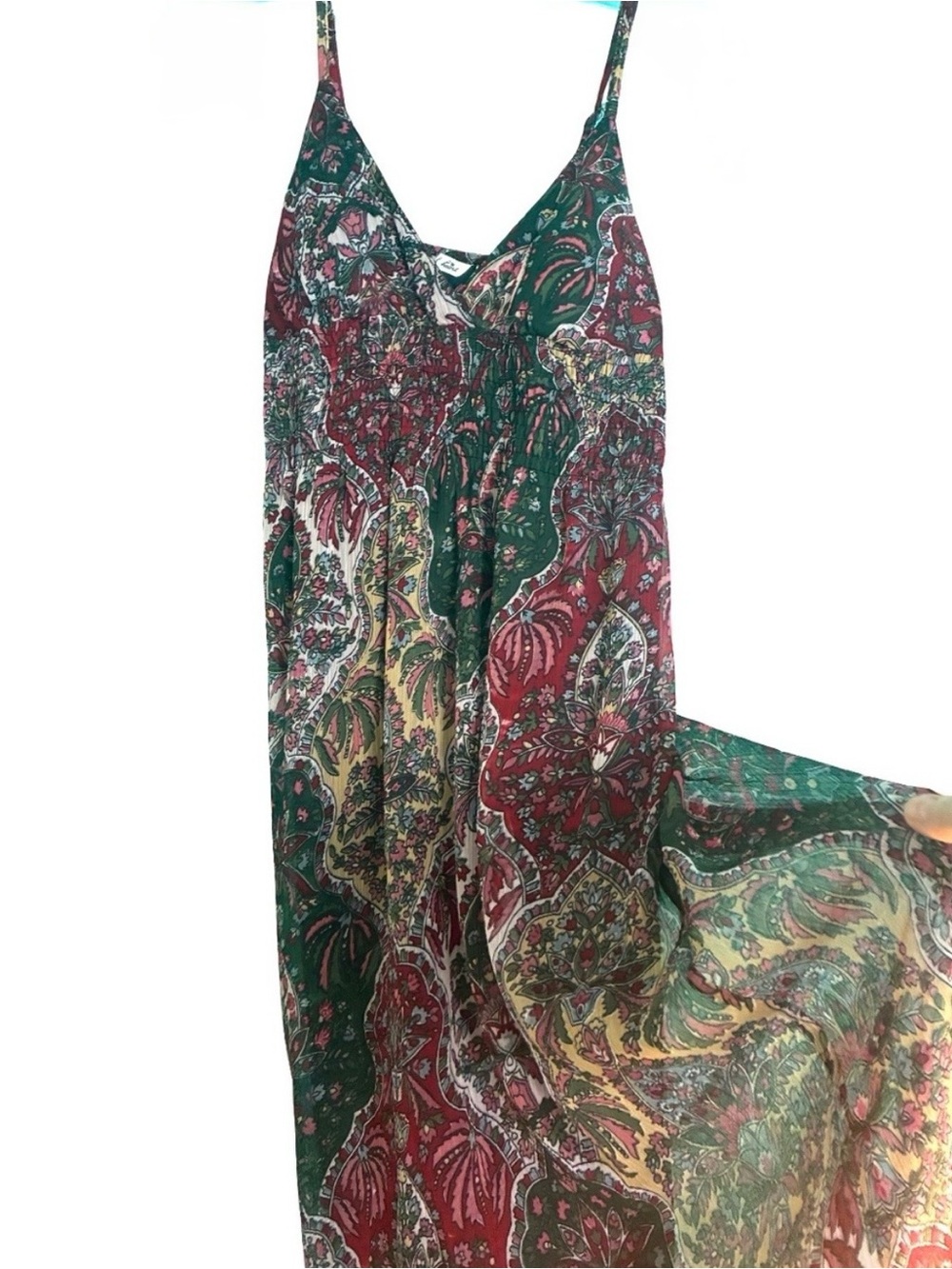 Derek Heart Boho Floral Maxi Dress - Picture 13 of 16